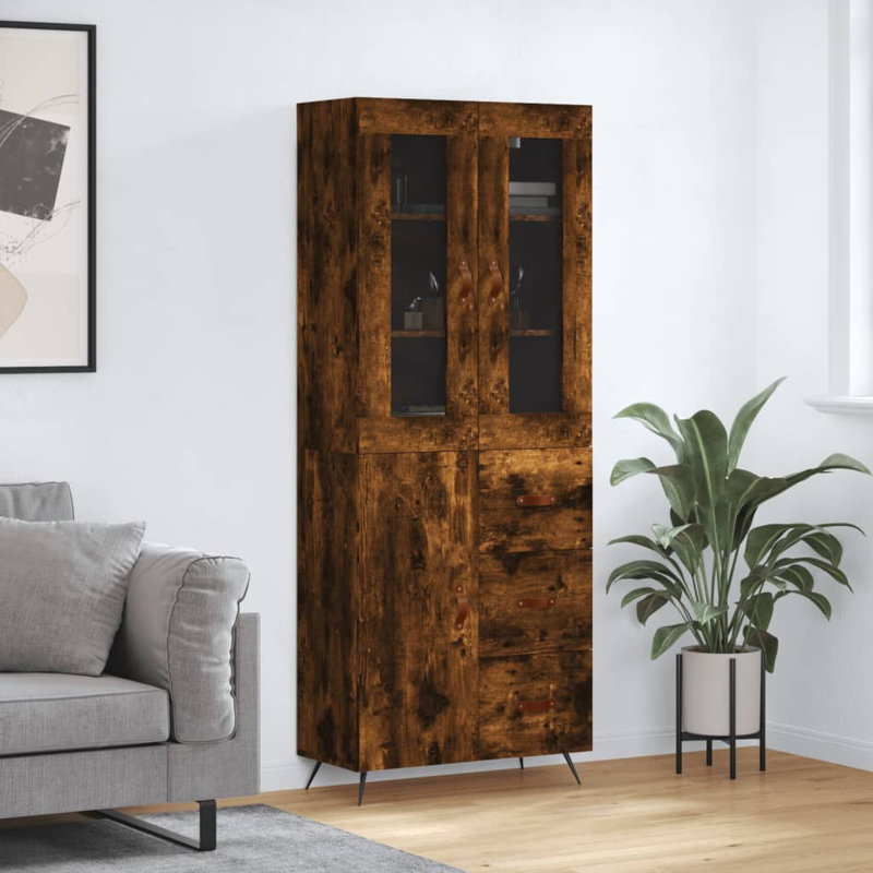Iesha 69.5cm Sideboard, Smoked Oak