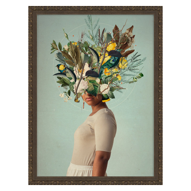At Least The Light Will Never Go Out Print by Moth, Frank, 28" H x 21" W, Gold