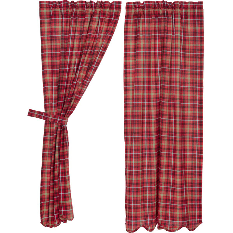Paire de rideaux obscurcissant avec passe-tringle Burley, l 36 po x L 63 po