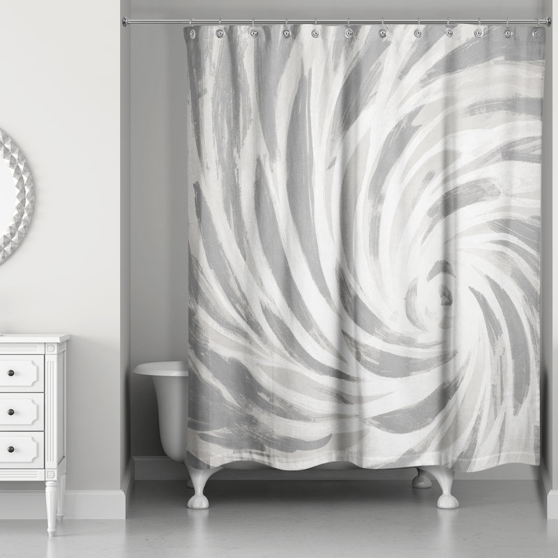 Rideau de douche Ruggeri, Gris