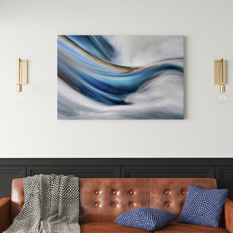 " So Gentle, So Furious " by Ursula Abresch, 32" H x 48" W x 1.25" D