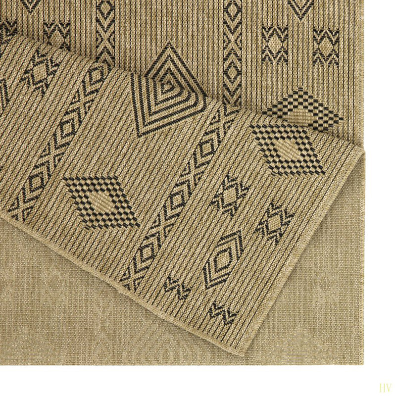 Pavillon de jardin en terre 3 po X 7 pi 3 po Tapis intérieur / extérieur, Rectangle 5 pi 3 po x 7 pi 3 po