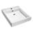 ANZZI Deux Series 18.3'' White Vitreous China Rectangular Bathroom Sink with Overflow