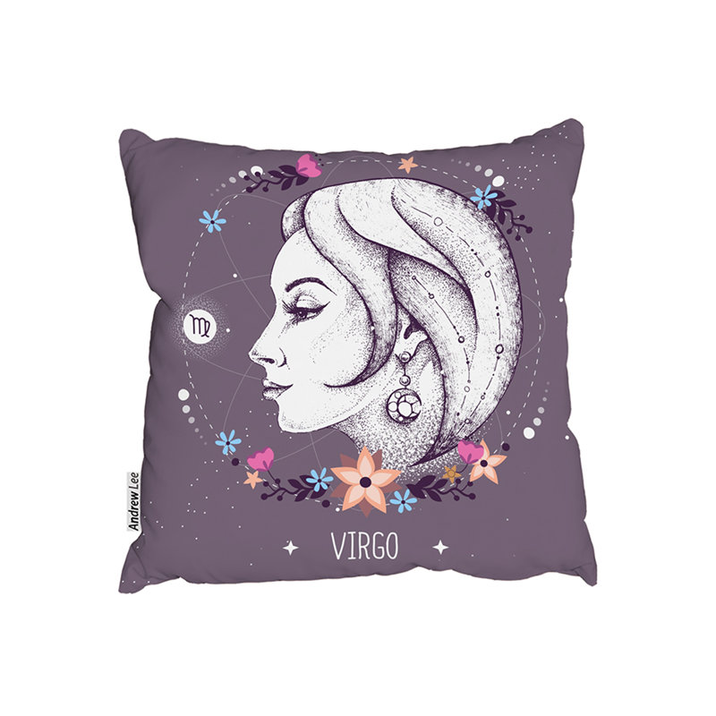 Indoor / Outdoor Square Throw Cushion, 45cm H x 45cm W