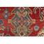 Tapis rouge nouvel âge en laine 8 pi 11 po x 12 pi 3 po Mykiah