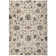 Tapis beige / gris Evlin