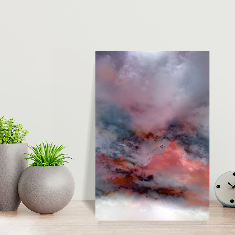 Contemporary Art Bold Abstract Contemporary Landscape Nature Wall Art by Angelo Cerantola - Wrapped Canvas Print