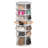 Spinning Shoe Rack,Free Standing 360° Revolving Shoe Organizer,High Bottom Design Shoe Tower-1124175867