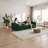Boneless Modern 92" W Couch Corduroy Compression Sofa with Cup Holders and Storage-1691571533