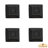 1 3/8" Length Square Knob Multipack