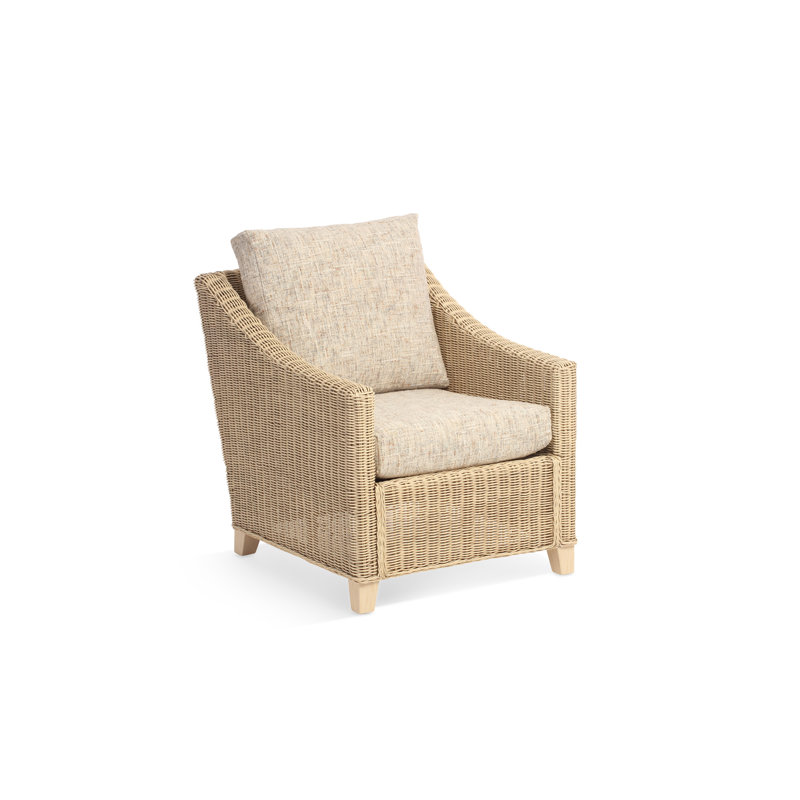 Upholstered Armchair, Grey