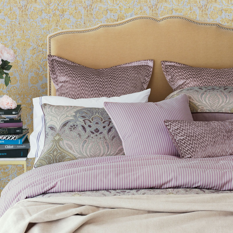 Housse de coussin décoratif en coton Evie par Alexa Hampton