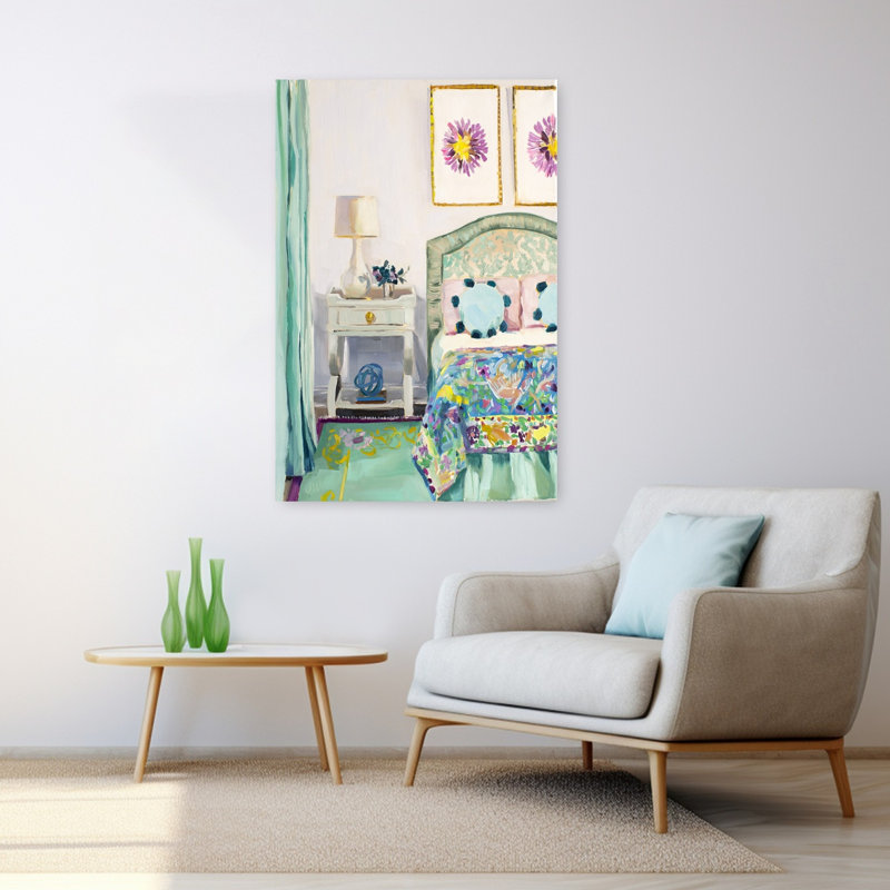 Art contemporain, art contemporain abstrait, H 48 po x l 32 po