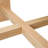 Eichorn 5-Piece Solid Wood Dining Table Set With Upholstered Chairs