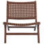 Chaise d'appoint en cuir Denman-858197320