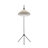 Emile Floor Lamp-Flax Linen