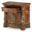Ensemble commode et miroir de chevet Villa Valencia