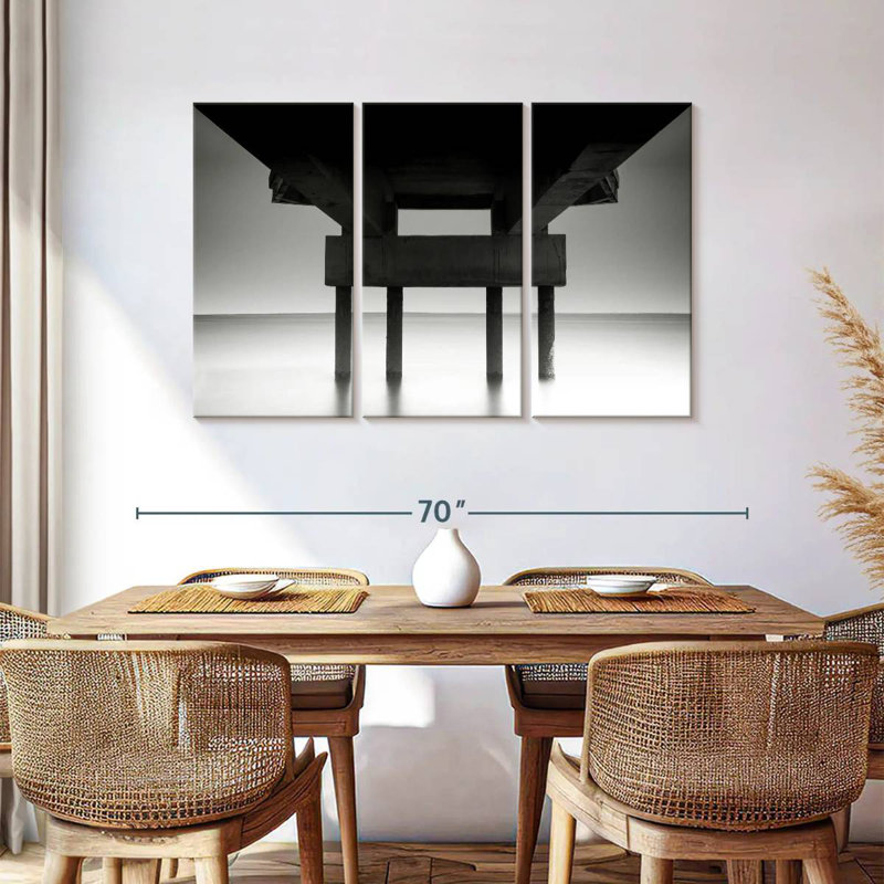 Aletra Under The Dock, 36" H x 57" W