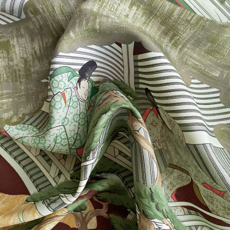 Ichika Moss Fabric