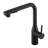 Saree 11.89"H High Arc One-Handle Pull-Out Classic Kitchen Faucet,Matte Black-129164346