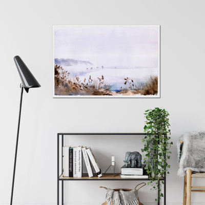 Sea Oats Mist I by Jennifer Paxton Parker - Wrapped Canvas Painting Print