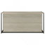 Bureau luge blanc et gris anthracite