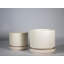 Pot de fleurs moderne Melrose en céramique émaillée (lot de 2) - Intérieur/Extérieur-1572061660
