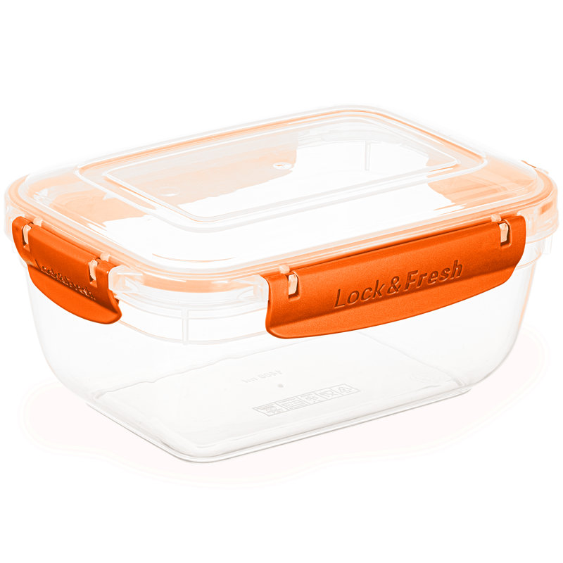 Doolam 48oz. Food Storage Container, Orange