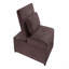 Coussin en velours côtelé contemporain