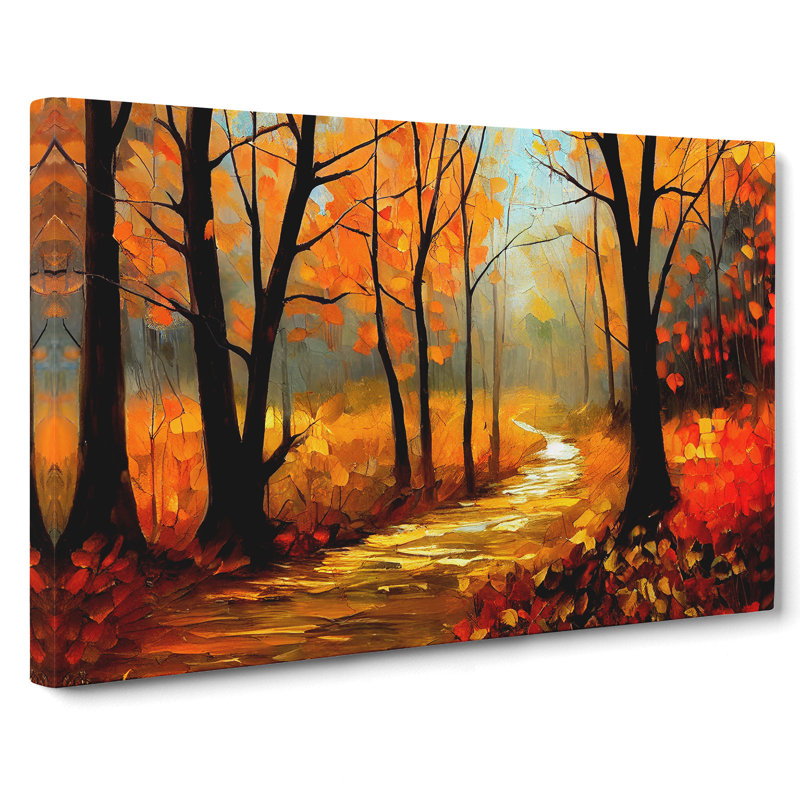 Amazing Autumn Forest Vol.5 - Wrapped Canvas, 40cm H x 60cm W x 3cm D
