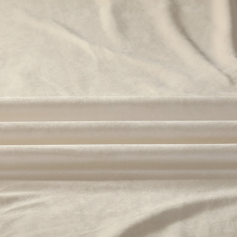 Rideaux en velours moelleux Matra pour chambre à coucher ‑ rideaux obscurcissants pour les fenêtres de salon, panneau simple
