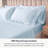 Delara GOTS Certified 100% Organic Cotton Sateen Sheet Set, 400TC Long Staple, Soft & Breathable with Deep Pocket-88040969-105914772