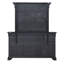Commode 10 tiroirs avec miroir Gulshad