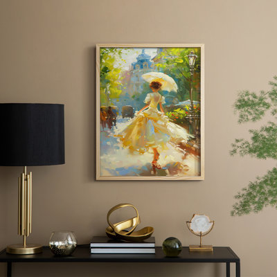 «WOMEN Series DCCXCVI», reproduction encadrée - bois massif
