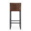 Tabouret en cuir véritable Augusta-973264336-1039562347