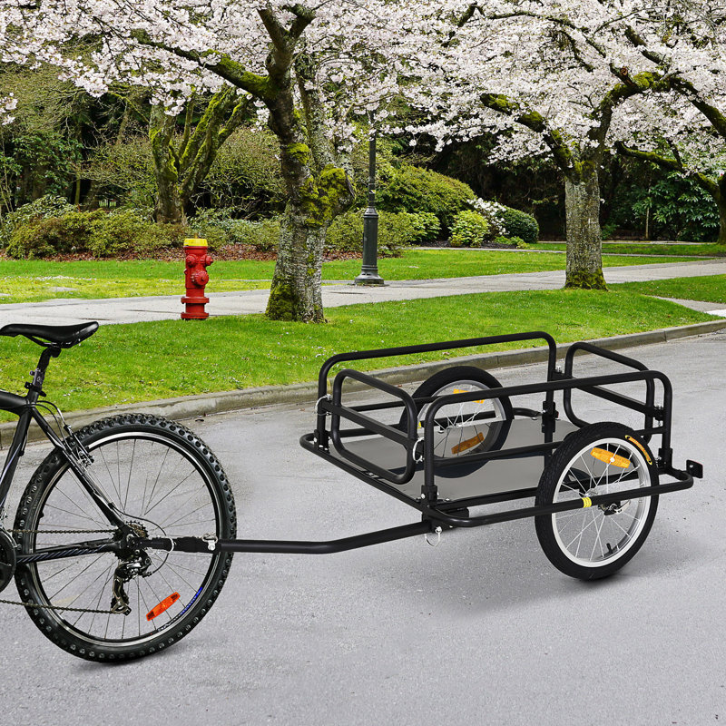 Remorque porte-vélos Aosom