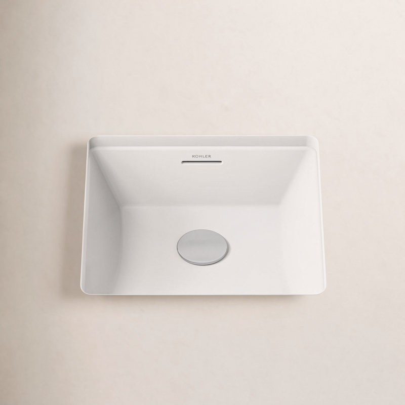 Brazn Square Undermount Bathroom Sink