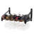 Stowe 5 - Bottle Solid Wood Wine Bottle & Glass Rack-2136071446