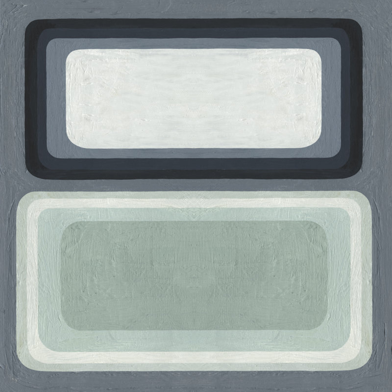 Maritime Colour Field I by Emma Scarvey - Wrapped Canvas Painting, 91cm H x 91cm W x 3.8cm D