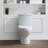 Beverly Two-Piece Dual Flush Elongated Toilet in White (Seat Included)