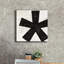 «P ponctuated Black Square 7» par Michael Mullan, art mural sur toile-668150437