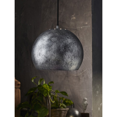 Seminole 1 - Light Black Dome Pendant