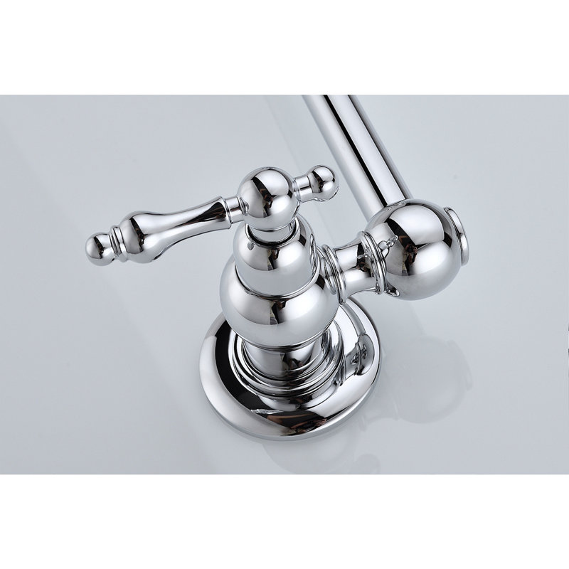 Robinet remplisseur mural, Chrome chrome