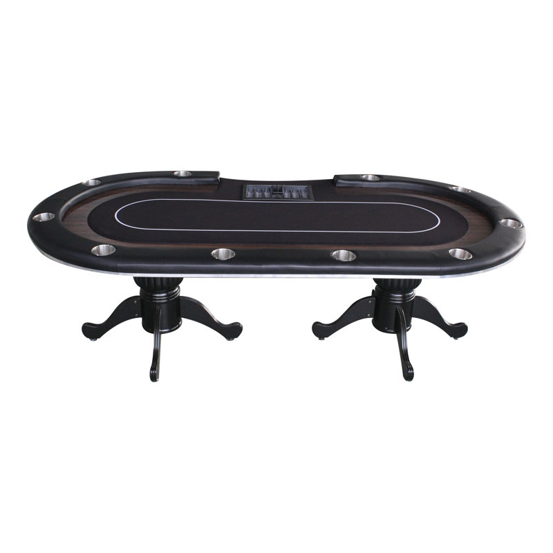 INO Design 96'' 10 - Player Foldable Poker Table