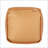Ottoman Contemporary Multi-Use Square Pouf 16”x16”x16 | Caramel | Faux Leather-337253420