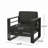 Sabeehah Outdoor Lounge Chair-646633827-646633824