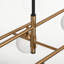 6-Light Dimmable Integrated LED Pendant Light For Dining Room/Kitchen Island
