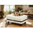 Faux Leather Rectangular Lift Top Storage Ottoman Foot Stool, 33.5"×22"×17"-1526983609