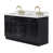 Black Oak / Satin Brass is out of stock