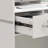 Rectangle Solid + Manufactured Wood Reception Desk with Filing Cabinet